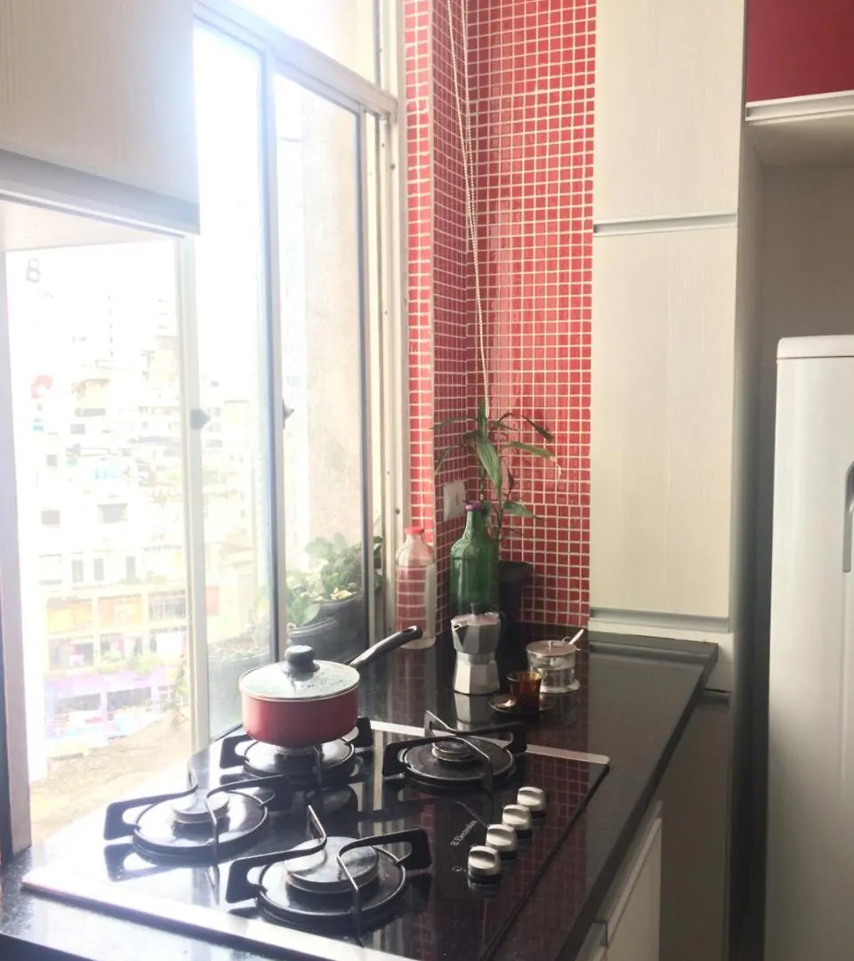 Quarto em Acomodações Particulares Sweet Home Home Office - Centro de São Paulo, ao lado do metrô Anhangabaú Brasil